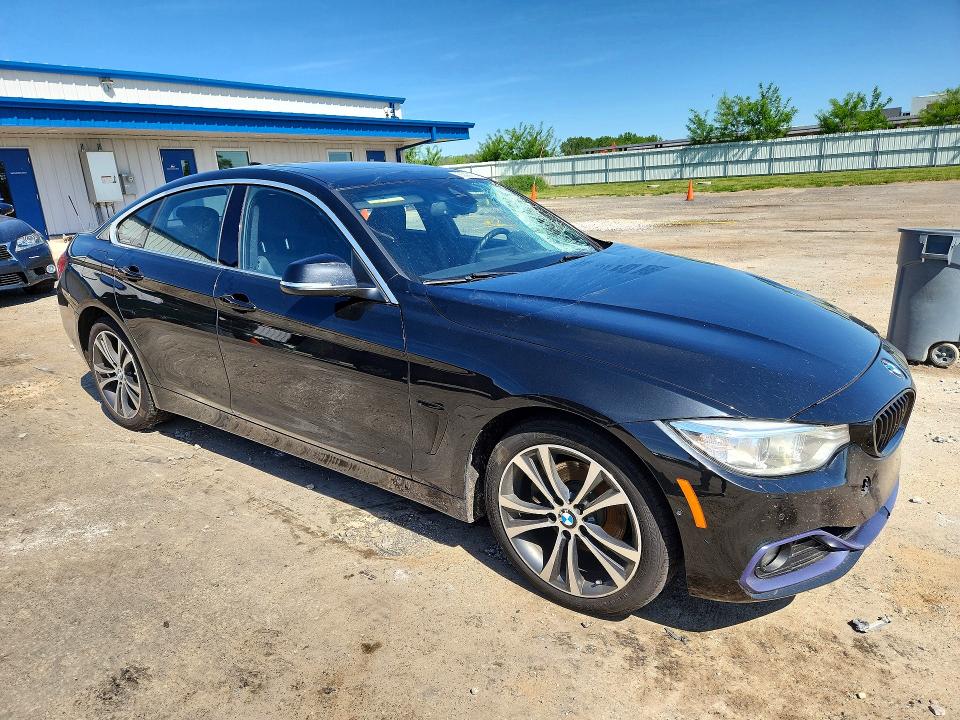2017 BMW 4er VIN WBA4F9C5XHG439847 COPART salvage auction — FRONT END, Wi - Junked Vehicle Bill Of Sale, sold $1,450 on 2026-07-07 (photo 4)