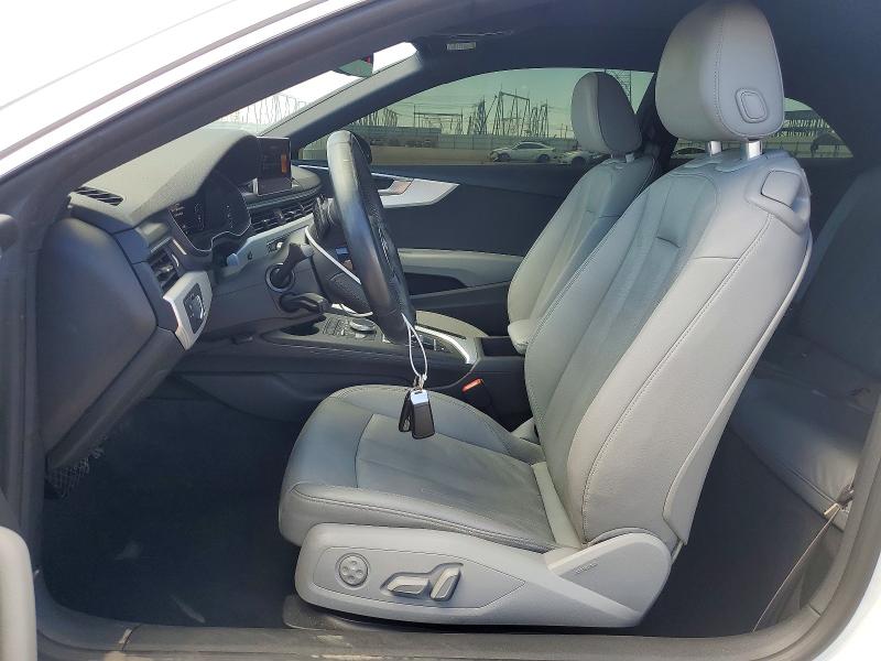 2018 Audi A5 VIN WAUNNAF5XJA000659 COPART salvage auction — REAR END, Ca - Salvage Certificate, sold $6,600 on 2026-07-06 (photo 7)