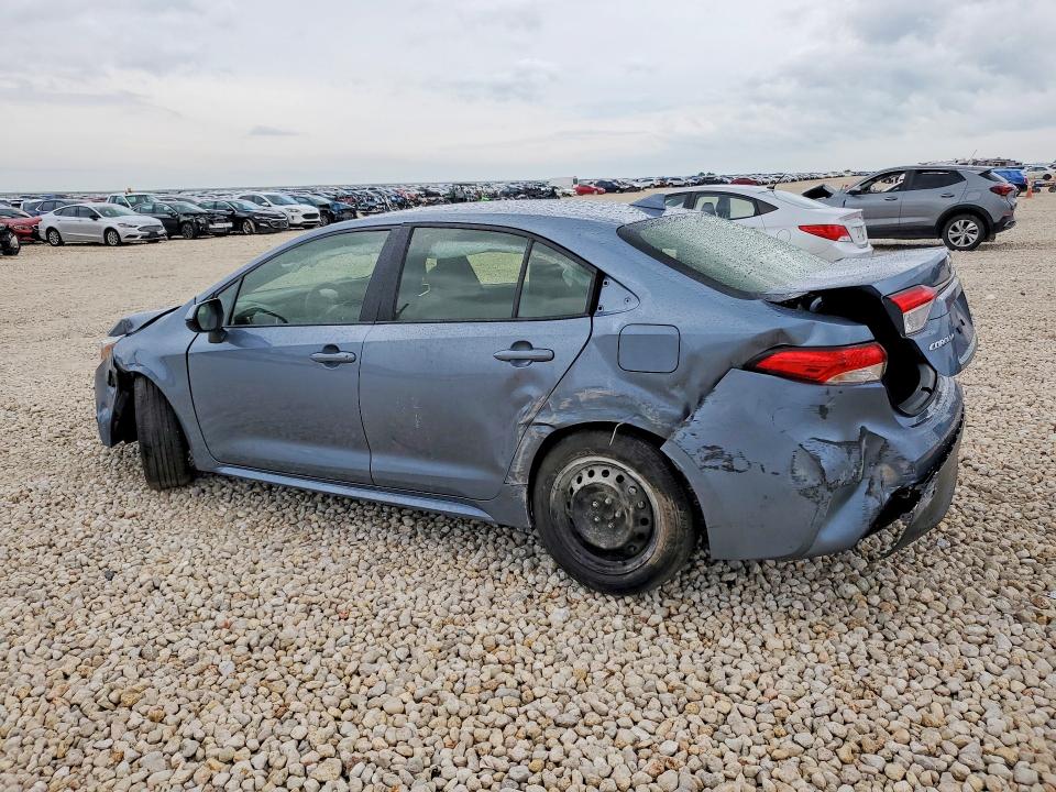 2025 Toyota VIN JTDBCMFE1SJ044726 COPART salvage auction — FRONT END, TX - SALVAGE VEHICLE TITLE (P), sold $3,750 on 2026-07-16 (photo 2)