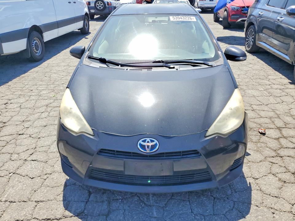 2012 Toyota VIN JTDKDTB34C1525132 COPART salvage auction — REAR END, Ca - Salvage Certificate, sold $525 on 2026-07-09 (photo 5)