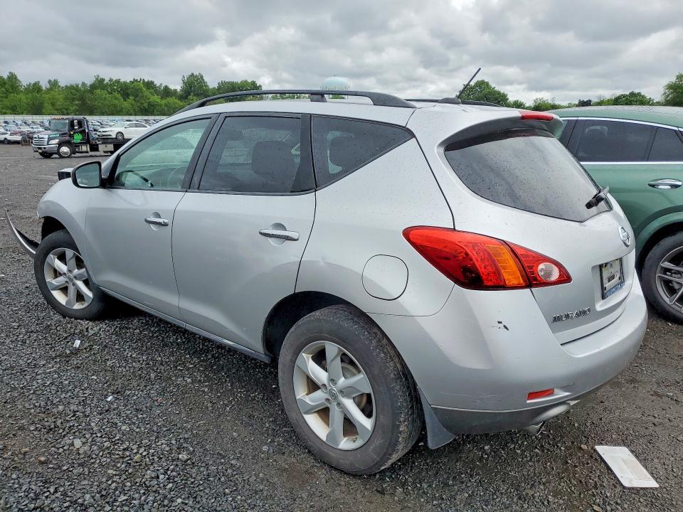 2010 Nissan Murano VIN JN8AZ1MW3AW110574 COPART salvage auction — FRONT END, Nj - Cert Of Title-Salvage, sold $375 on 2026-07-17 (photo 2)
