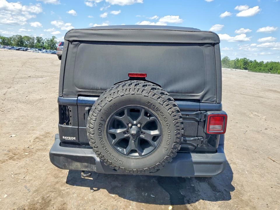 2023 Jeep Wrangler / VIN 1C4HJXDN3PW520442 COPART salvage auction — REAR END, Va - Cert Of Title - Salvage, sold $11,200 on 2026-07-29 (photo 6)