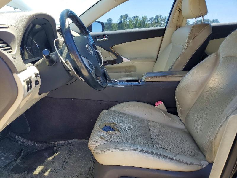 2013 Lexus Is 350 VIN JTHBE5C2XD5032000 COPART salvage auction — FRONT END, NC - SALVAGE CERTIFICATE OF TITLE, sold $1,800 on 2026-07-27 (photo 7)