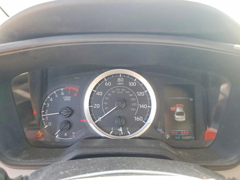 2021 Toyota Corolla VIN JTDVPMAE5MJ140063 COPART salvage auction — FRONT END, MD - CERT OF SALVAGE > 75% DAMAGE, sold $3,250 on 2026-07-28 (photo 9)
