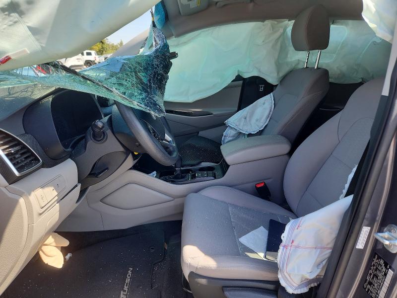 2021 Hyundai Tucson VIN KM8J23A48MU398201 COPART salvage auction — ALL OVER, Ca - Salvage Certificate, sold $1,850 on 2026-07-07 (photo 7)