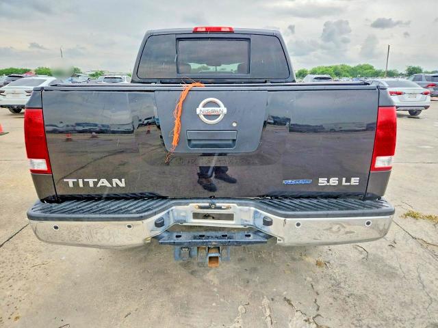 2010 Nissan TITAN VIN 1N6BA0ED3AN306659 COPART salvage auction — HAIL, Tx - Certificate Of Title, sold $900 on 2026-07-09 (photo 6)