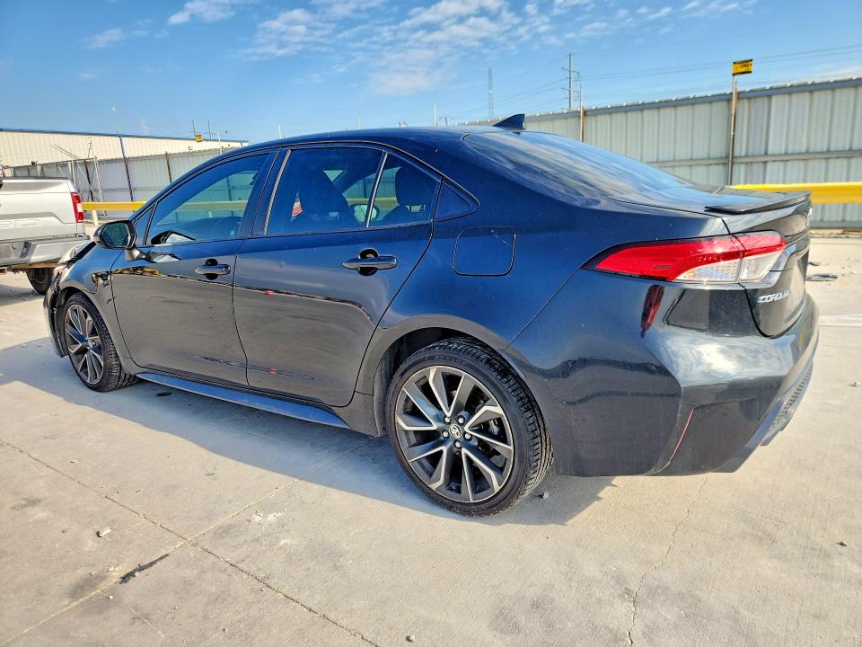 2021 Toyota Corolla VIN JTDS4MCEXMJ055857 COPART salvage auction — FRONT END, TX - SALVAGE VEHICLE TITLE (P), sold $4,900 on 2026-07-17 (photo 2)