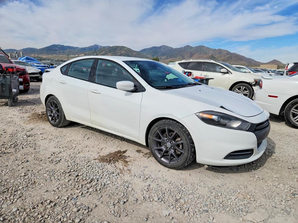 2016 Dodge Dart VIN 1C3CDFAA2GD656994 COPART salvage auction — REAR END, Wy - Certificate Of Title, sold $350 on 2026-07-02 (photo 4)
