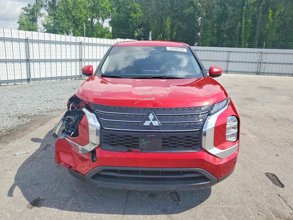 2024 Mitsubishi Outlander VIN JA4J3UA87RZ064322 COPART salvage auction — FRONT END, Nc - Salvage Certificate Of Title, sold $7,500 on 2026-07-16 (photo 5)