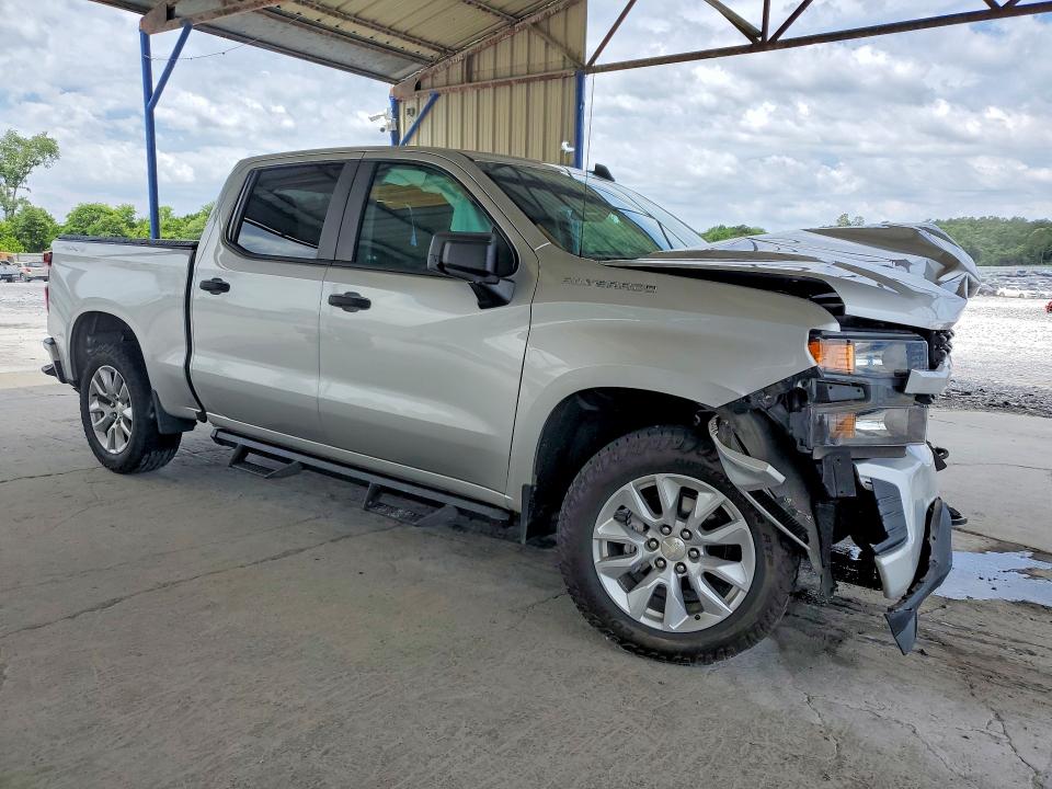 2020 Chevrolet Silverado VIN 3GCPYBEHXLG199687 COPART salvage auction — FRONT END, GA - CERT OF TITLE-SALVAGE, sold $4,450 on 2026-07-02 (photo 4)