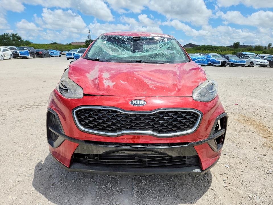 2022 Kia Sportage VIN KNDPM3ACXN7009753 COPART salvage auction — VANDALISM, Fl - Certificate Of Destruction, sold $2,450 on 2026-07-14 (photo 5)