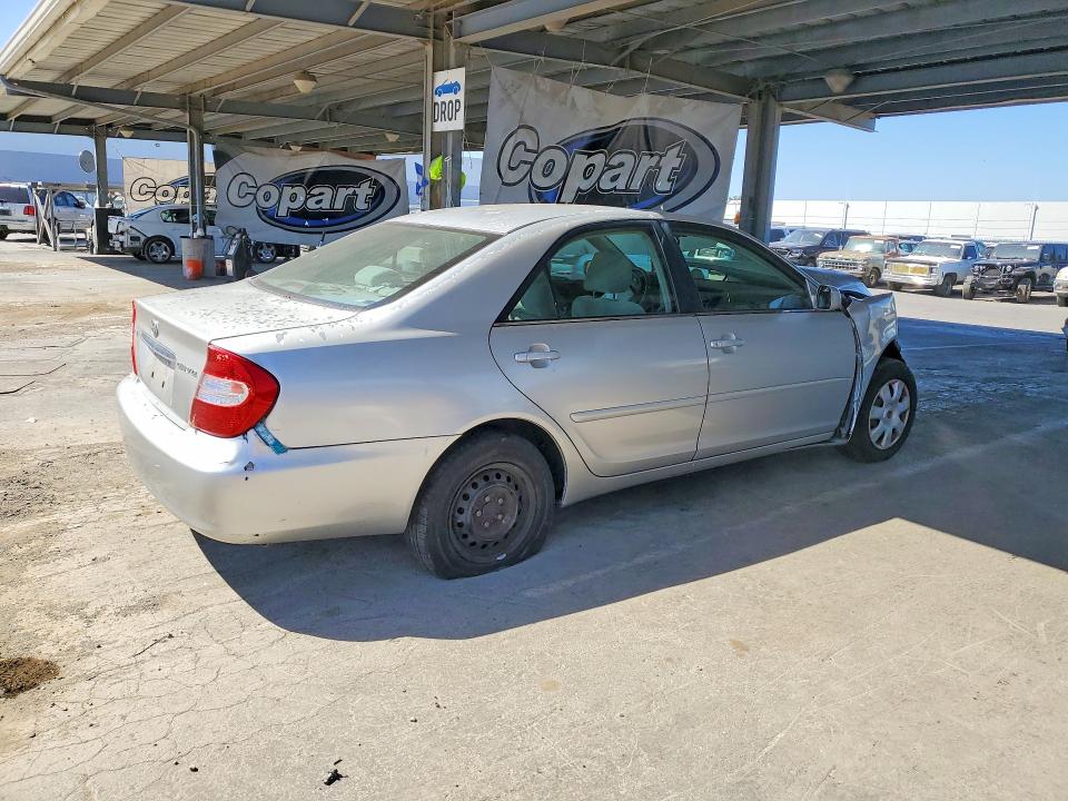 2004 Toyota Camry VIN 4T1BE32K74U909308 COPART salvage auction — FRONT END, Ca - Salvage Certificate, sold $250 on 2026-07-02 (photo 3)