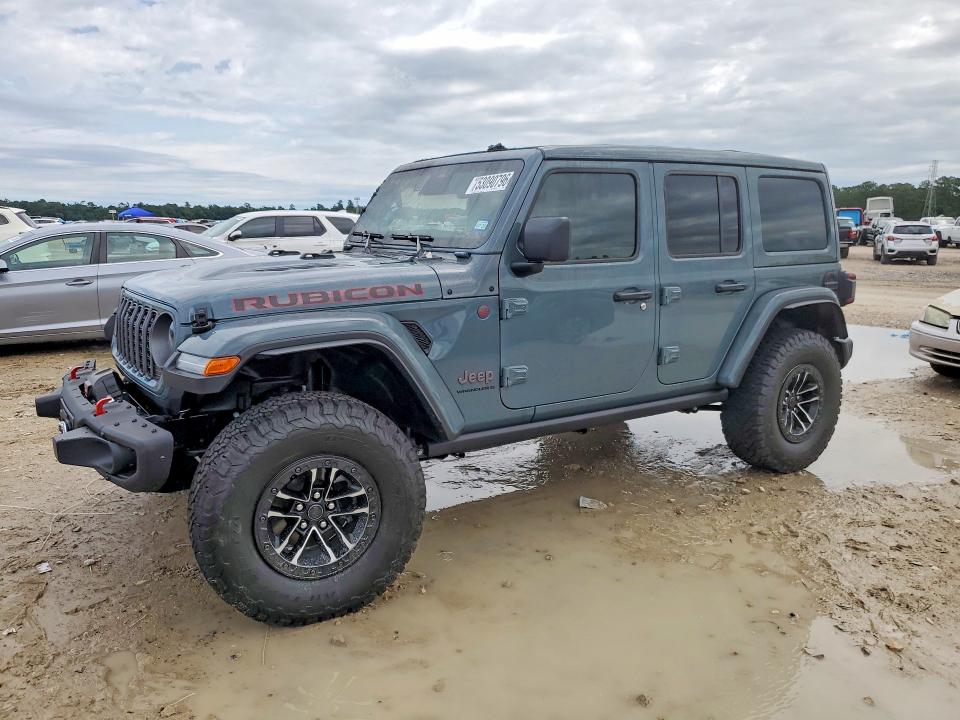 2026 Jeep Wrangler / VIN 1C4RJXFG2TW175434 COPART salvage auction — BURN, TX - SALVAGE VEHICLE TITLE, sold $11,700 on 2026-07-28 (photo 1)