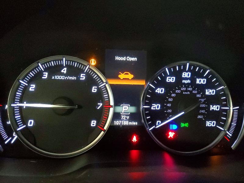 2020 Acura Mdx VIN 5J8YD3H55LL005563 COPART salvage auction — FRONT END, Fl - Certificate Of Destruction, sold $5,500 on 2026-07-06 (photo 9)