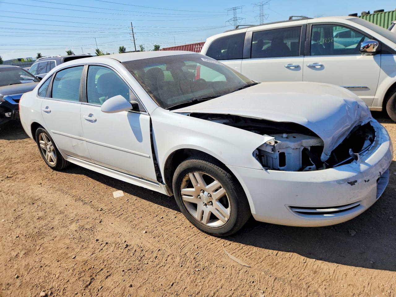 2012 Chevrolet Impala VIN 2G1WG5E30C1267291 COPART salvage auction — Front End, MI - CERTIFICATE OF TITLE, sold $400 on 2026-07-09 (photo 4)