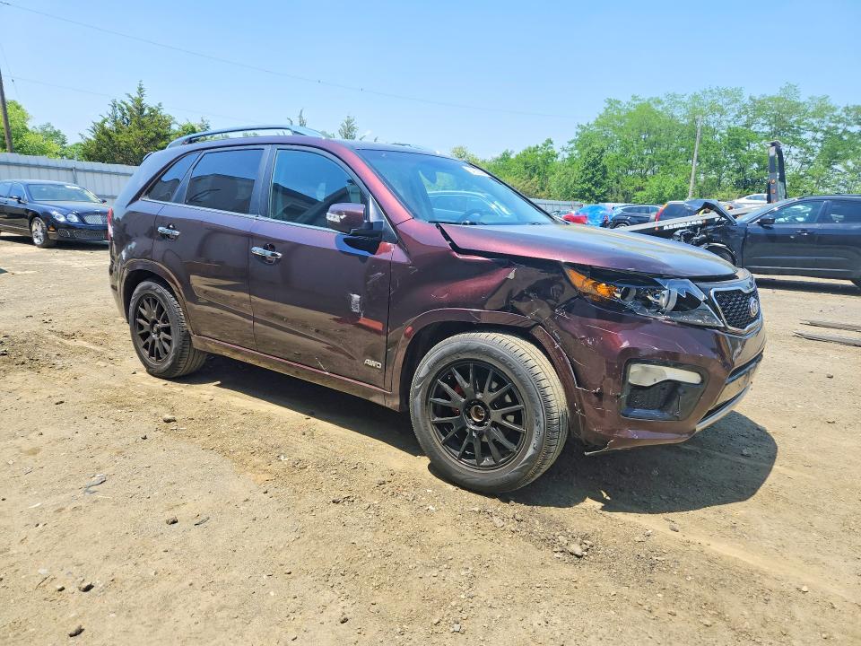2011 Kia Sorento VIN 5XYKWDA20BG145437 COPART salvage auction — FRONT END, Nj - Cert Of Title-Salvage, sold $1,400 on 2026-07-06 (photo 4)