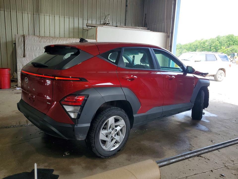2025 Hyundai Kona VIN KM8HACAB4SU308071 COPART salvage auction — FRONT END, Pa - Certificate Of Salvage, sold $7,000 on 2026-07-27 (photo 3)