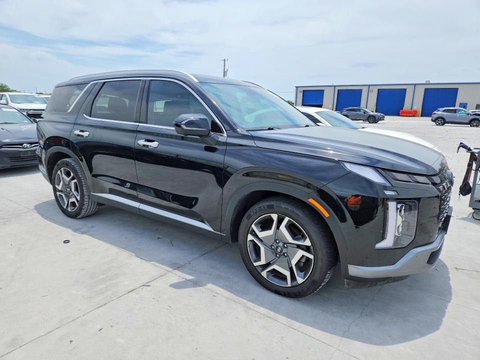 2024 Hyundai Palisade VIN KM8R54GE3RU785021 COPART salvage auction — REAR END, Tx - Salvage Vehicle Title, sold $150 on 2026-07-28 (photo 4)