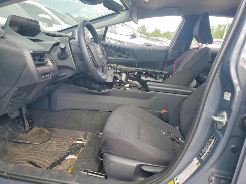 2026 Toyota Prius plug-in VIN JTDACACU4T3058194 COPART salvage auction — INTERIOR BURN, Ny - Mv907A-Parts Only, sold $5,600 on 2026-07-30 (photo 7)