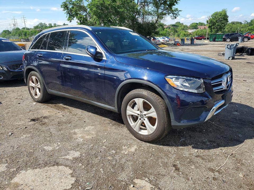 2018 Mercedes-benz Glc VIN WDC0G4KB9JF436405 COPART salvage auction — MINOR DENT/SCRATCHES, MD - CERT OF SALVAGE > 75% DAMAGE, sold $6,200 on 2026-07-30 (photo 4)