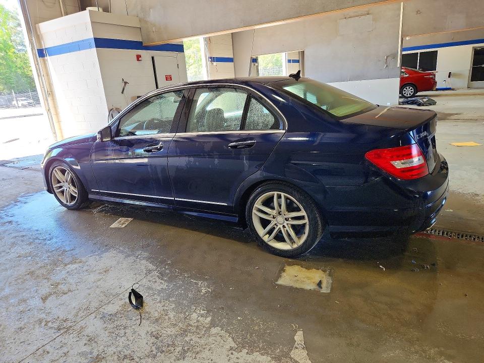 2012 Mercedes-benz C class VIN WDDGF8BB1CR228301 COPART salvage auction — MINOR DENT/SCRATCHES, Va - Certificate Of Title, sold $1,750 on 2026-07-14 (photo 2)