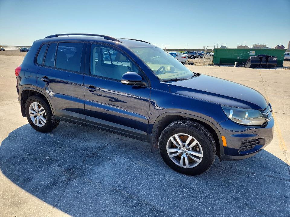 2016 Volkswagen Tiguan VIN WVGAV7AX0GW548898 COPART salvage auction — MECHANICAL, Mt - Certificate Of Title, sold $875 on 2026-07-22 (photo 4)