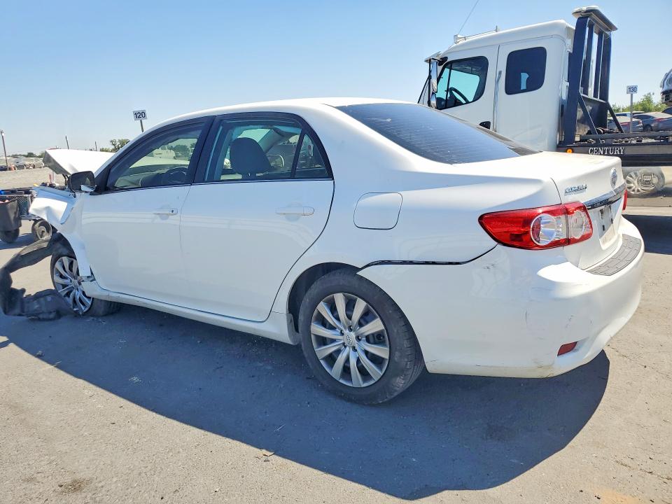 2013 Toyota Corolla VIN 5YFBU4EE4DP202201 COPART salvage auction — FRONT END, Ca - Salvage Certificate, sold $250 on 2026-07-13 (photo 2)