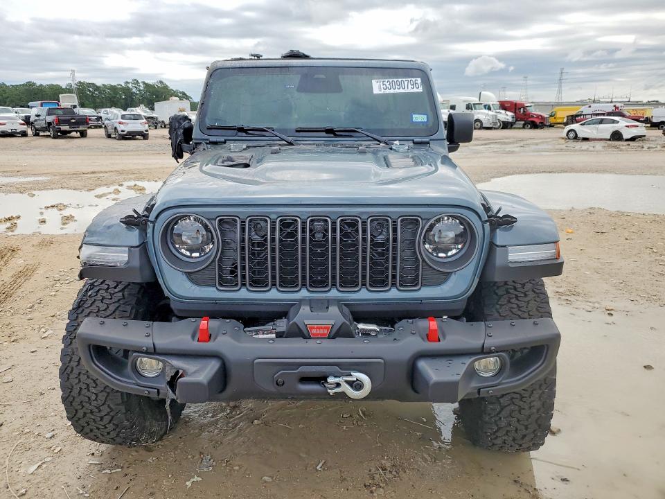 2026 Jeep Wrangler / VIN 1C4RJXFG2TW175434 COPART salvage auction — BURN, TX - SALVAGE VEHICLE TITLE, sold $11,700 on 2026-07-28 (photo 5)