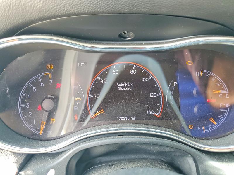 2014 Jeep Cherokee VIN 1C4RJEAG1EC107058 COPART salvage auction — FRONT END, Tx - Salvage Vehicle Title, sold $900 on 2026-07-03 (photo 9)
