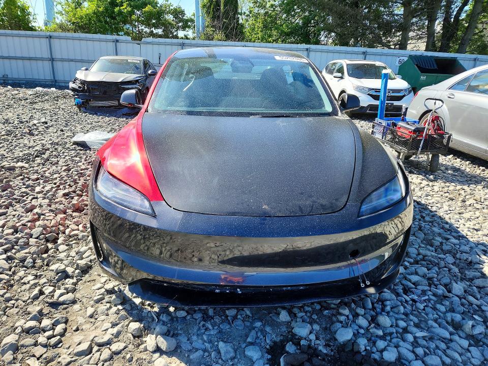 2024 Tesla Model 3 VIN 5YJ3E1ETXRF866035 COPART salvage auction — FRONT END, Nj - Cert Of Title-Salvage, sold $14,700 on 2026-07-13 (photo 5)