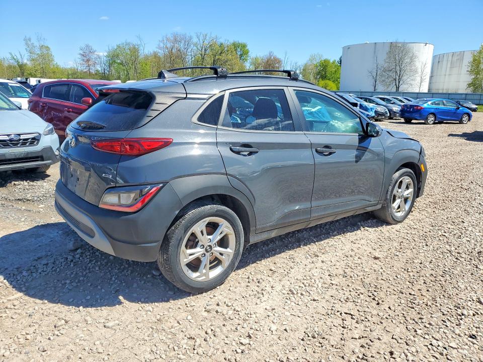 2023 Hyundai Kona VIN KM8K3CAB4PU982812 COPART salvage auction — FRONT END, Ny - Mv-907A Salvage Certificate, sold $3,900 on 2026-07-29 (photo 3)