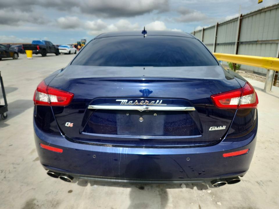 2015 Maserati Ghibli VIN ZAM57RTAXF1142395 COPART salvage auction — HAIL, Tx - Certificate Of Title, sold $5,100 on 2026-07-07 (photo 6)