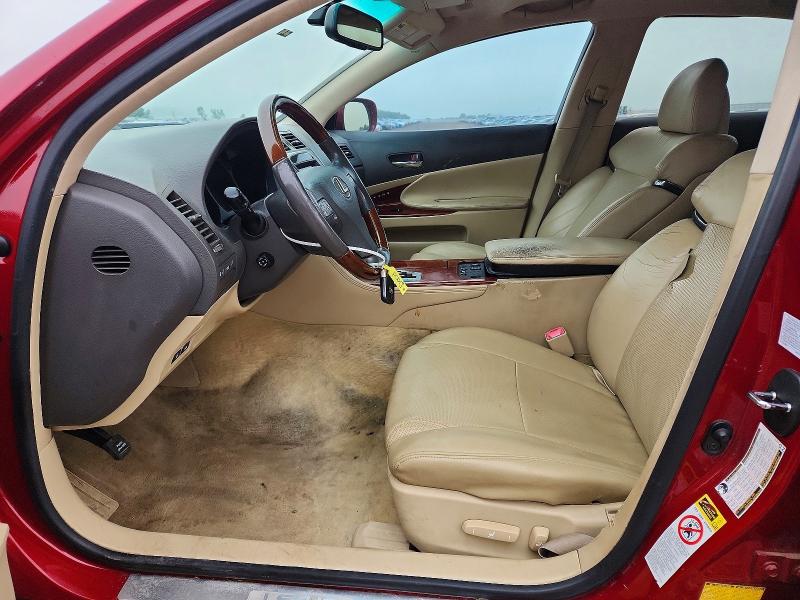2008 Lexus Gs VIN JTHCE96S780019411 COPART salvage auction — FRONT END, Ar - Cert Of Title-Salvage, sold $275 on 2026-07-06 (photo 7)