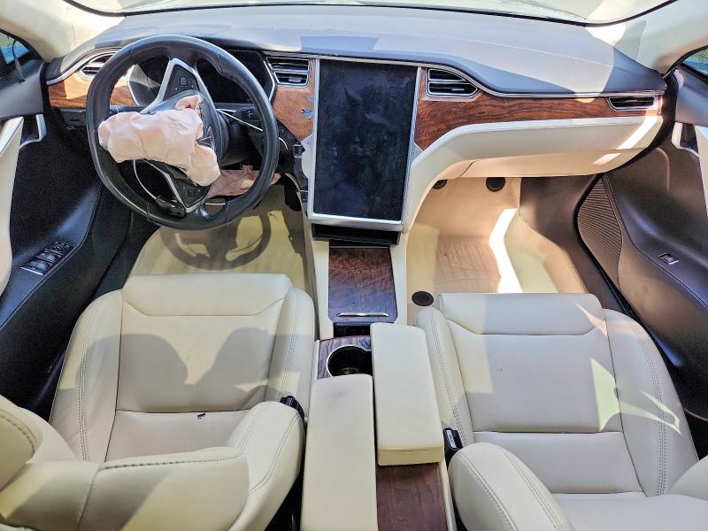2018 Tesla Model s VIN 5YJSA1E25JF244834 COPART salvage auction — FRONT END, Fl - Cert Of Title Slvg Rebuildable, sold $6,600 on 2026-07-08 (photo 8)