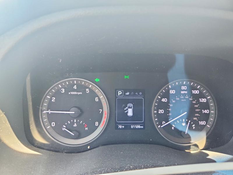 2018 Hyundai VIN KM8J23A45JU691615 COPART salvage auction — MINOR DENT/SCRATCHES, Fl - Certificate Of Title (P), sold $925 on 2026-07-24 (photo 9)
