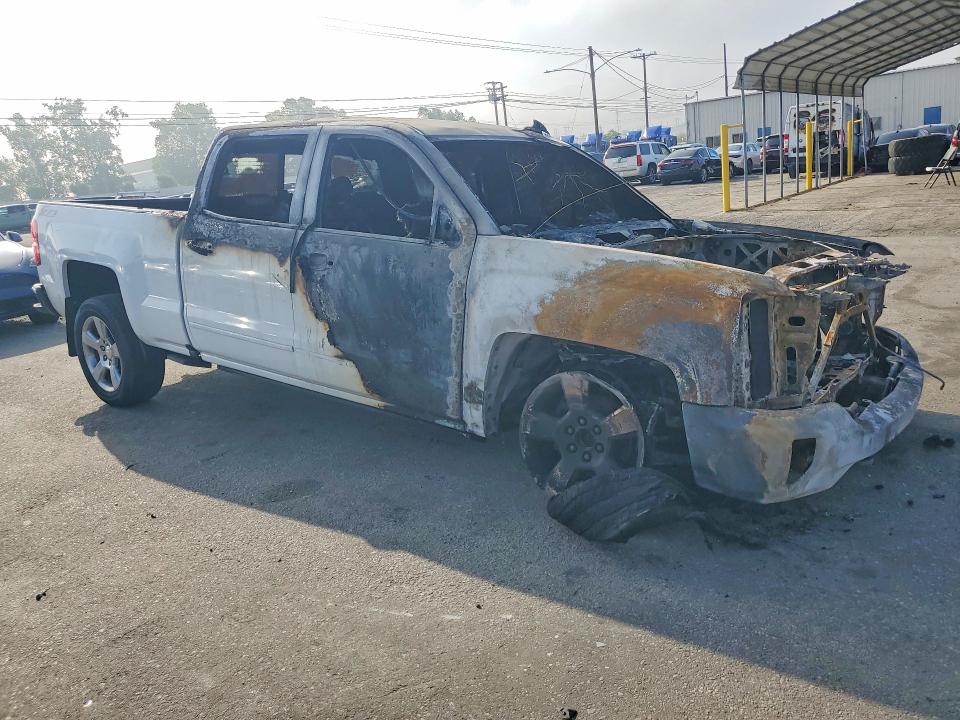 2016 Chevrolet Silverado 1500 VIN 3GCUKREC7GG375411 COPART salvage auction — BURN, Ca - Salvage Certificate, sold $550 on 2026-07-09 (photo 4)