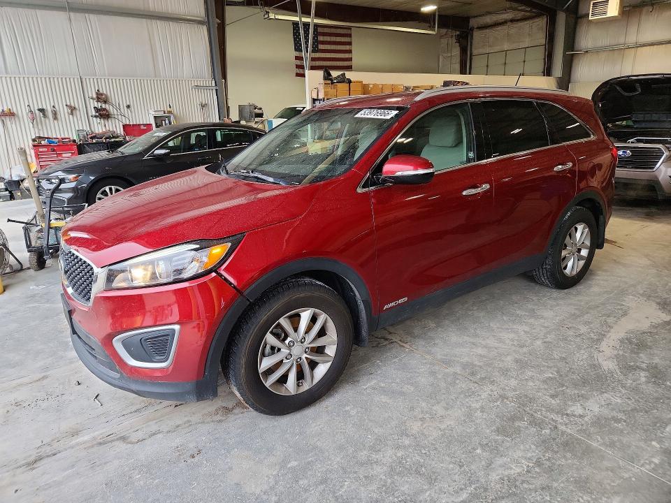 2017 Kia Sorento VIN 5XYPGDA51HG223861 COPART salvage auction — FRONT END, Ne - Cert Of Title-Salvage, sold $2,850 on 2026-07-07 (photo 1)