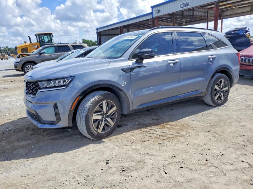 2021 Kia Sorento VIN 5XYRL4LC9MG054201 COPART salvage auction — FRONT END, Fl - Cert Of Title Slvg Rebuildable, sold $2,100 on 2026-07-24 (photo 1)