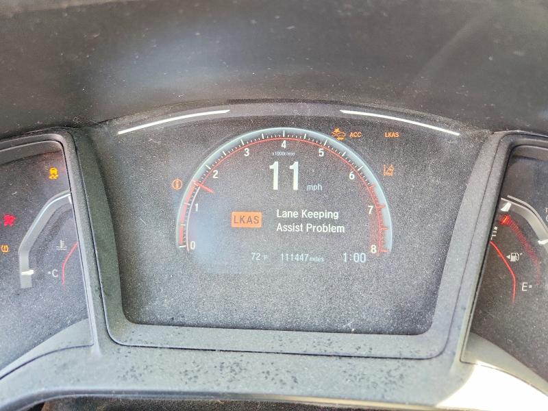 2019 Honda Civic VIN SHHFK7G41KU203441 COPART salvage auction — FRONT END, TN - SALVAGE CERTIFICATE, sold $1,600 on 2026-07-27 (photo 9)