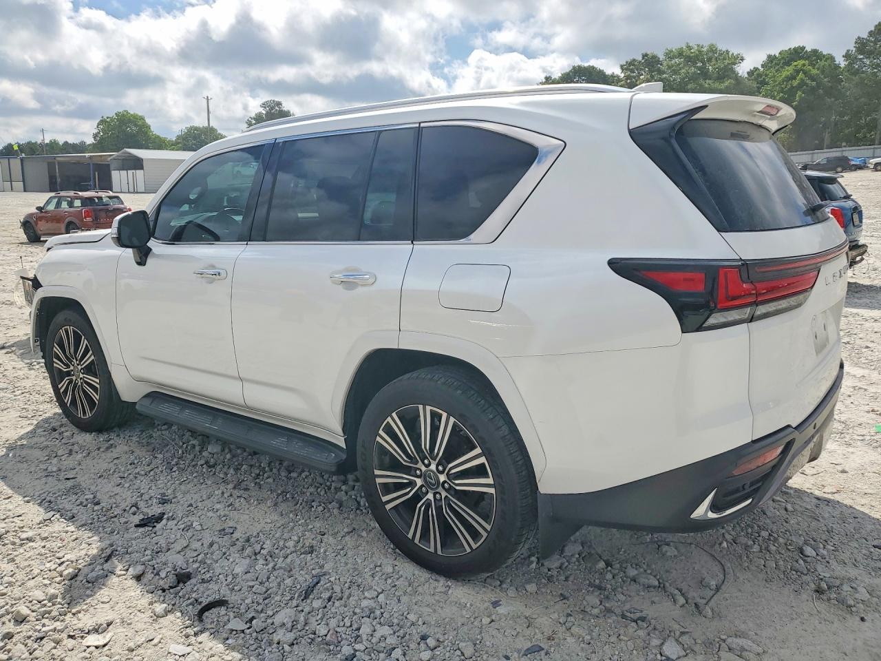 2025 Lexus LX 600 VIN JTJGB7CX2S4071218 COPART salvage auction — Front End, GA - CERT OF TITLE-SALVAGE, sold $85,000 on 2026-07-01 (photo 2)