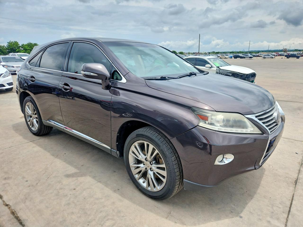 2013 Lexus RX 450h VIN JTJZB1BA5D2006588 COPART salvage auction — Hail, TX - CERTIFICATE OF TITLE, sold $3,400 on 2026-07-02 (photo 4)