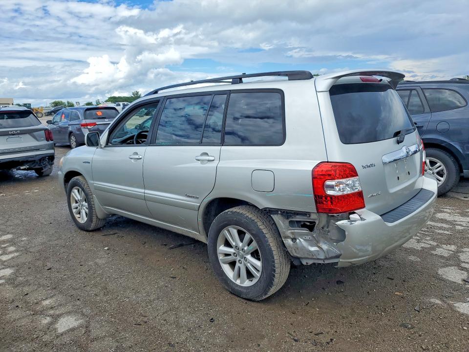 2006 Toyota Highlander VIN JTEEW21A060021653 COPART salvage auction — SIDE, In - Cert Of Title-Salvage Title, sold $800 on 2026-07-17 (photo 2)