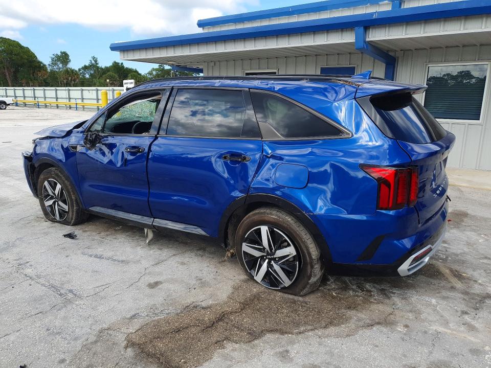 2022 Kia Sorento VIN 5XYRL4LC5NG160405 COPART salvage auction — ROLLOVER, Me - Cert Of Title-Salvage Collisio, sold $3,350 on 2026-07-29 (photo 2)
