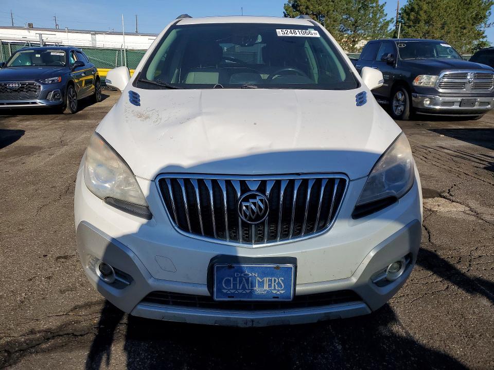 2014 Buick Encore VIN KL4CJBSB7EB702312 COPART salvage auction — FRONT END, Co - Dis/Dlr/Exp Only Clean Title, sold $1,000 on 2026-08-01 (photo 5)