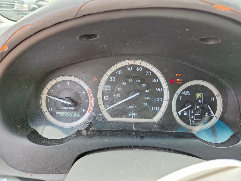 2005 Toyota Sienna VIN 5TDZA22C55S234257 COPART salvage auction — REAR END, Il - Salvage Certificate, sold $800 on 2026-07-21 (photo 9)