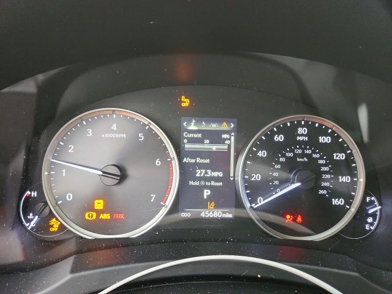2021 Lexus Is VIN JTHAA1D29M5111575 COPART salvage auction — FRONT END, Tx - Certificate Of Title, sold $3,250 on 2026-07-30 (photo 9)