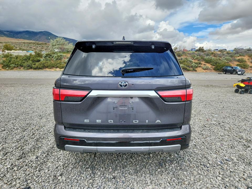 2024 Toyota Sequoia VIN 7SVAAABA9RX040245 COPART salvage auction — SIDE, NV - SALVAGE TITLE, sold $31,000 on 2026-07-30 (photo 6)