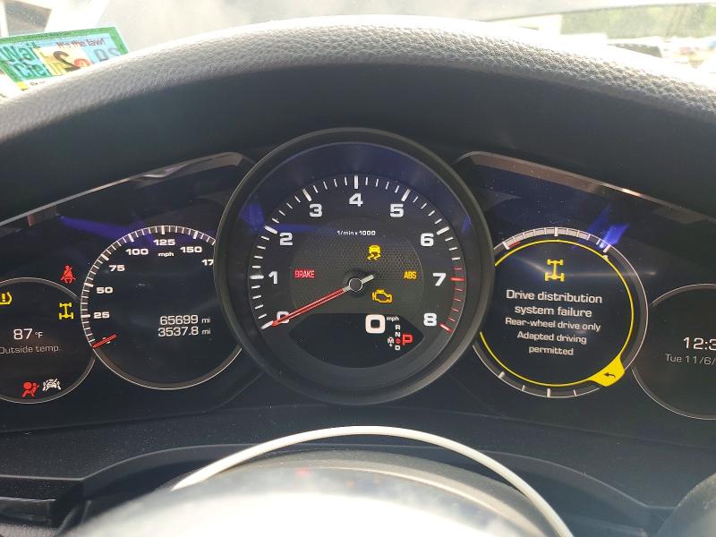 2020 Porsche VIN WP1AA2AY5LDA04767 COPART salvage auction — FRONT END, Ny - Mv-907A Salvage Certificate, sold $16,900 on 2026-07-09 (photo 9)