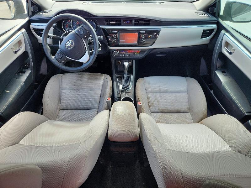 2016 Toyota Corolla VIN 5YFBURHE0GP453228 COPART salvage auction — FRONT END, Tx - Certificate Of Title, sold $175 on 2026-07-31 (photo 8)