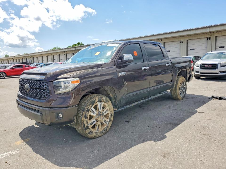 2018 Toyota Tundra VIN 5TFAW5F1XJX710645 COPART salvage auction — WATER/FLOOD, Id - Salvage Certificate Of Title, sold $125 on 2026-07-23 (photo 1)